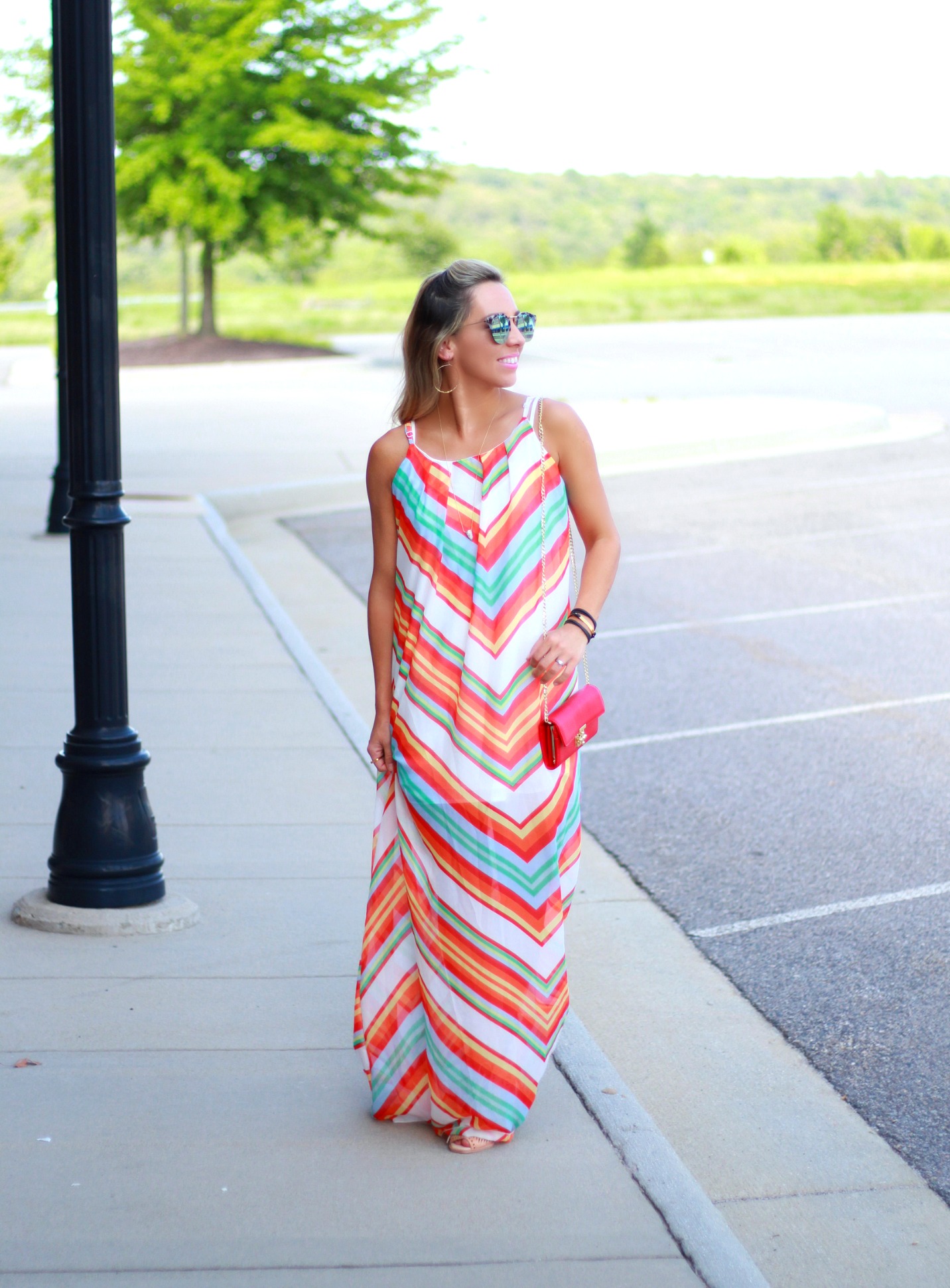 Colorful Maxi Dress & Affordable End of Summer Favorites