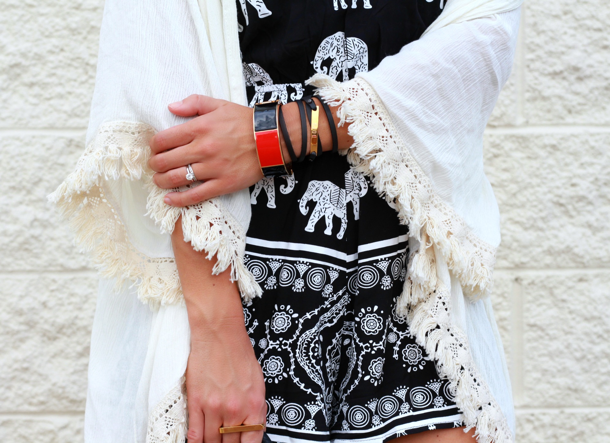 Elephant Print Romper X VIPme