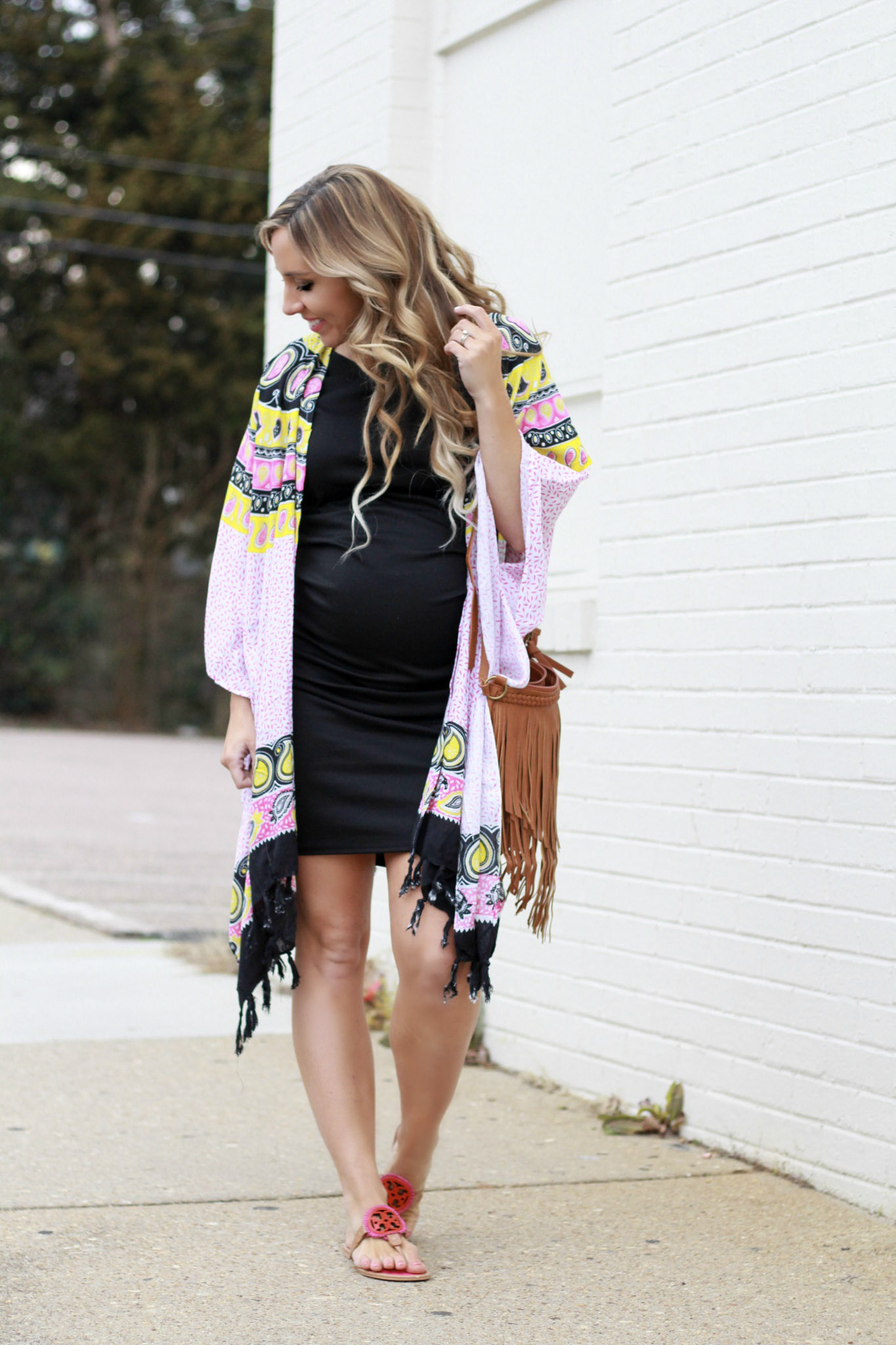 kimono for black dress