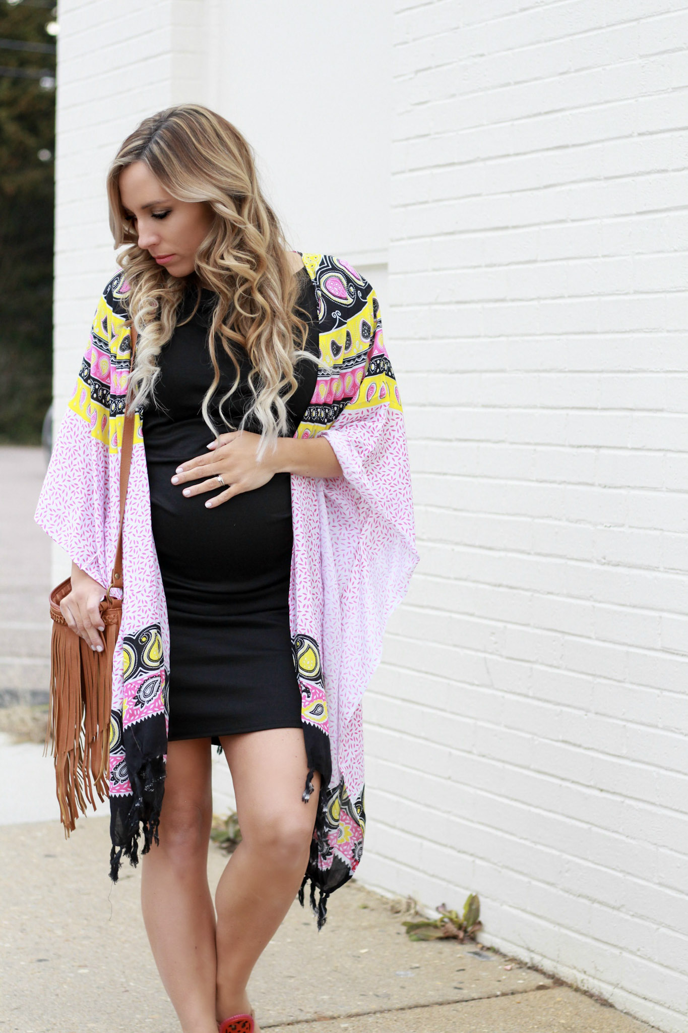 kimono for black dress