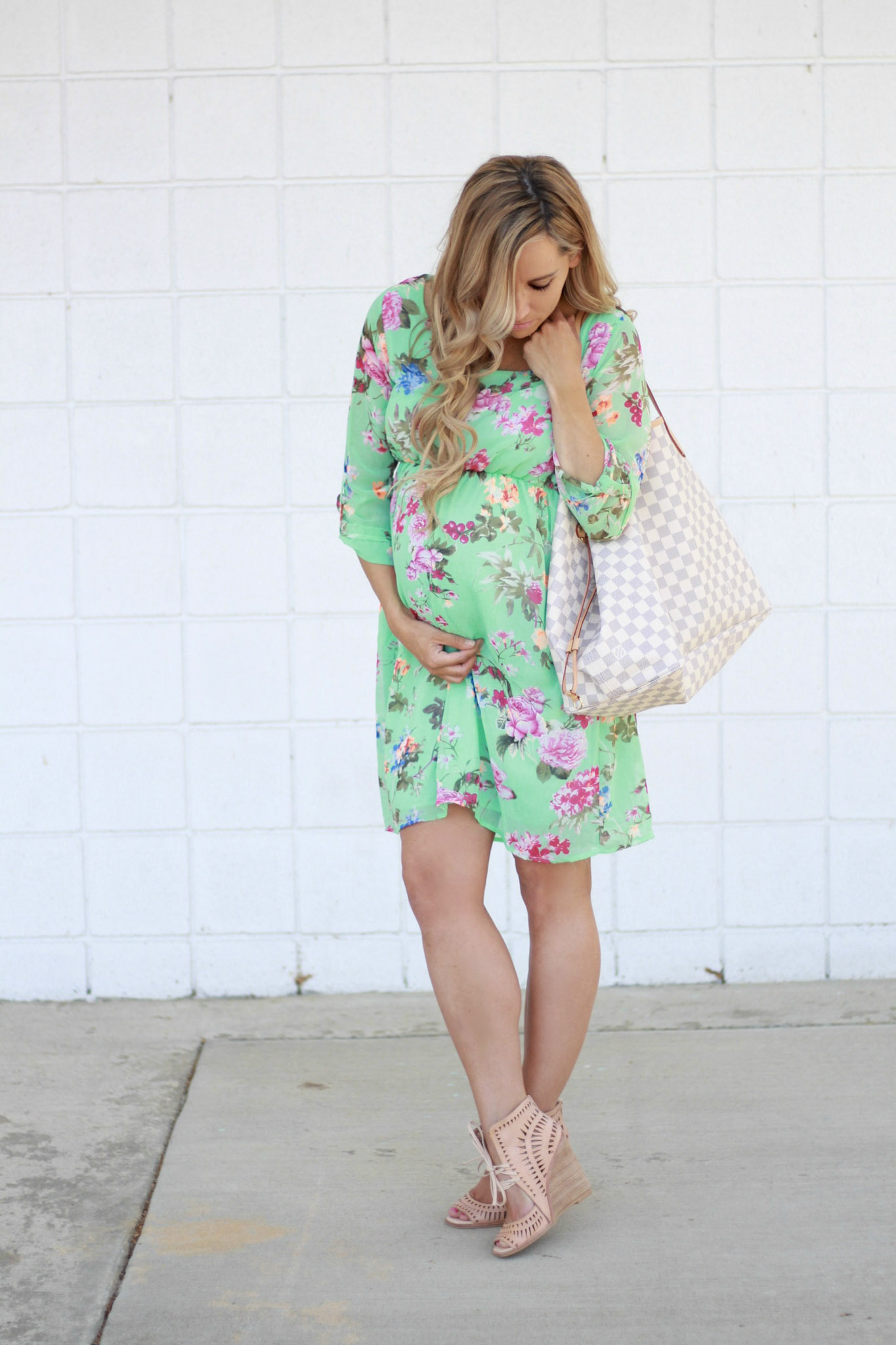 Perfect Dress for a Spring Baby Shower